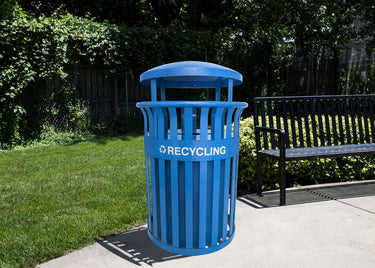 Recp. W/ Canopy - Recycle Blue